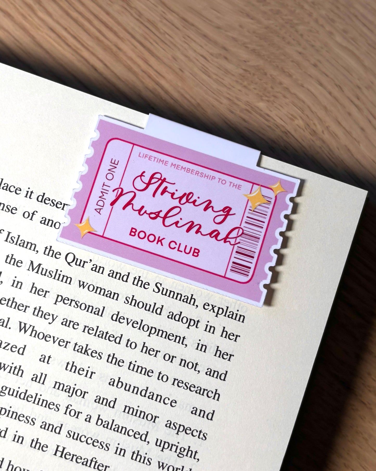 Striving Muslimah Magnetic Bookmark