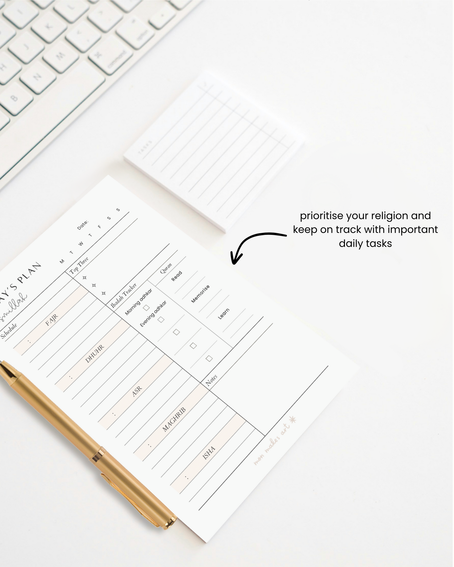 Prioritise Prayer Daily Planning Pad , A5