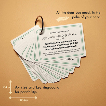 Umrah dua reminder cards (physical copy)