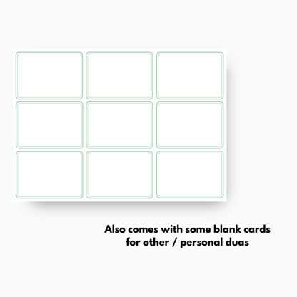 Printable Umrah Dua Reminder Cards (digital download)