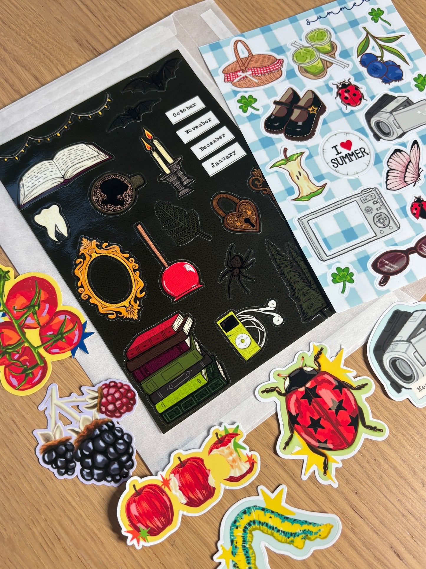SECONDS sticker bundles