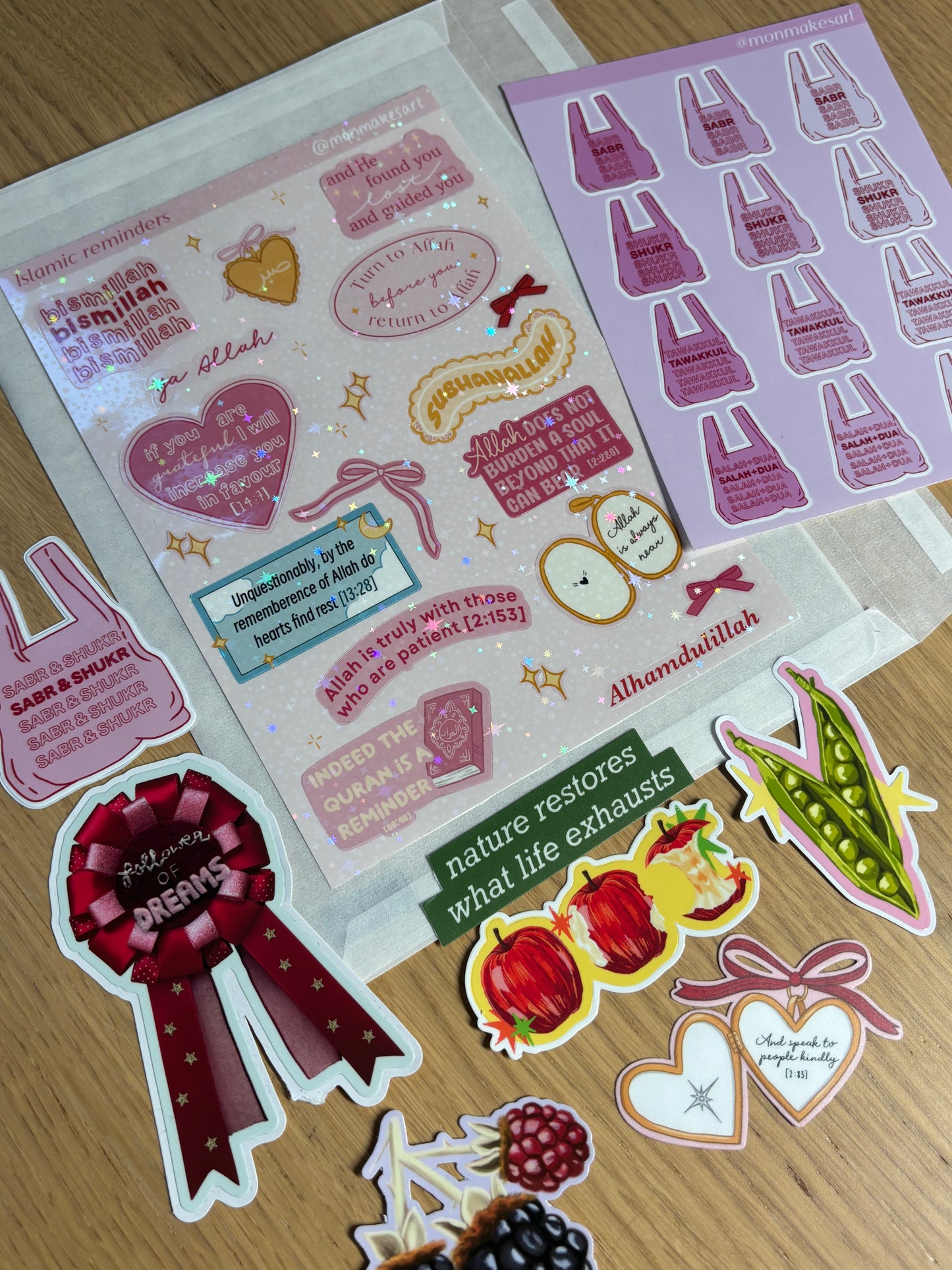 SECONDS sticker bundles