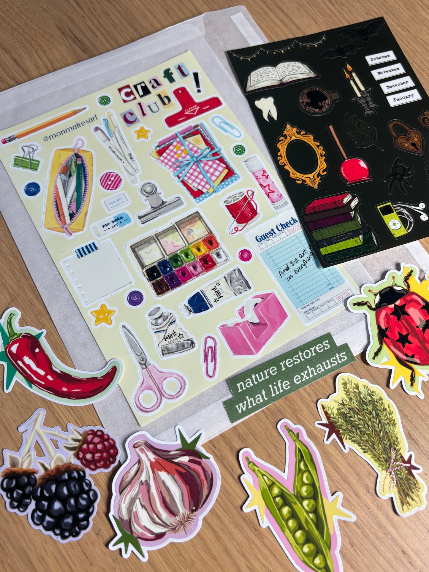 SECONDS sticker bundles