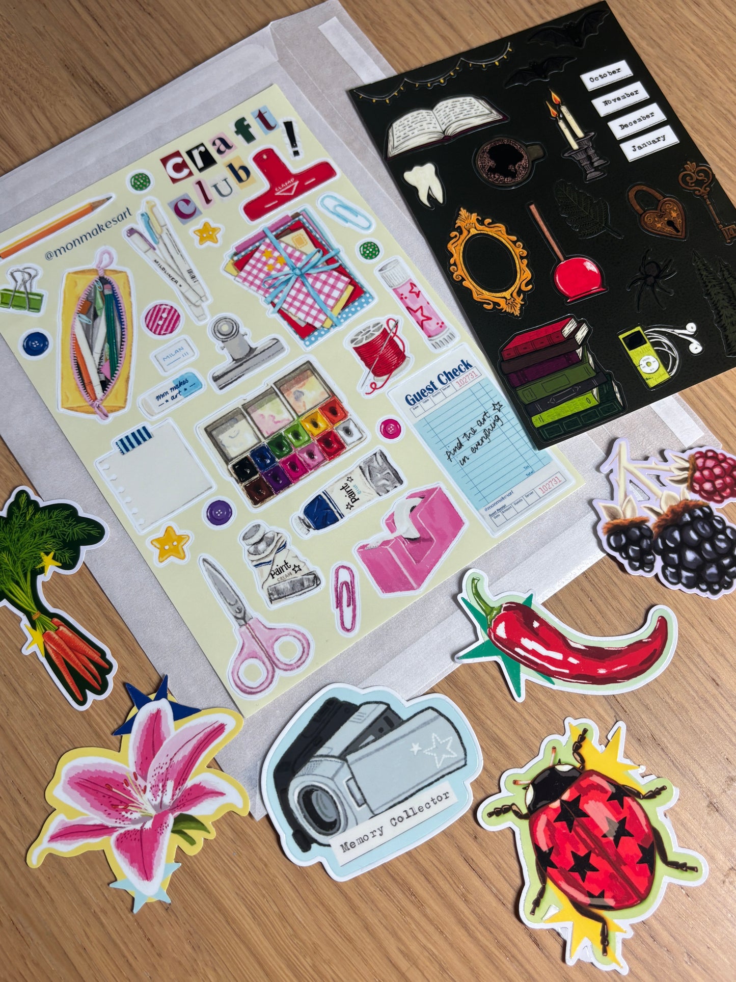 SECONDS sticker bundles