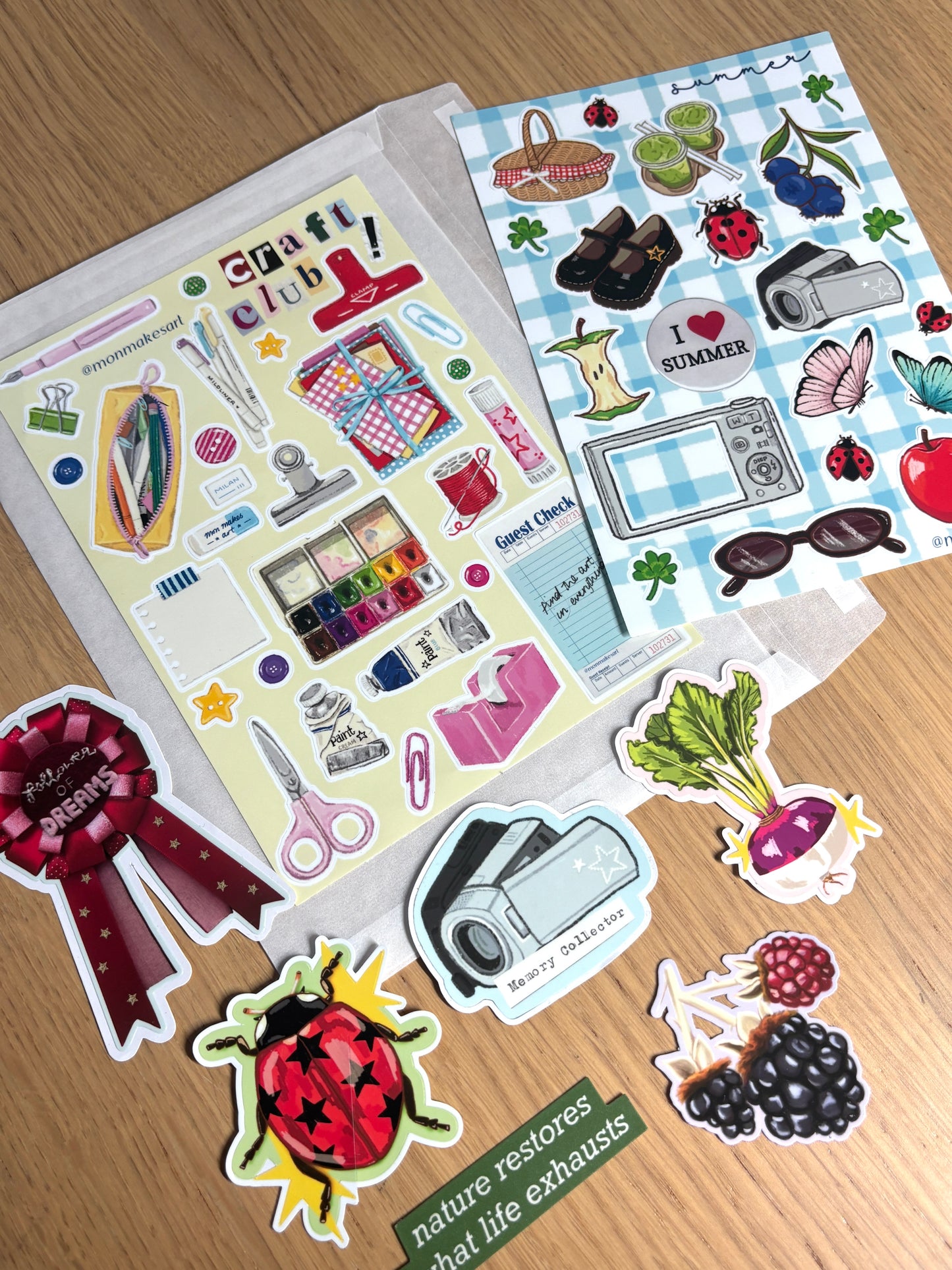 SECONDS sticker bundles