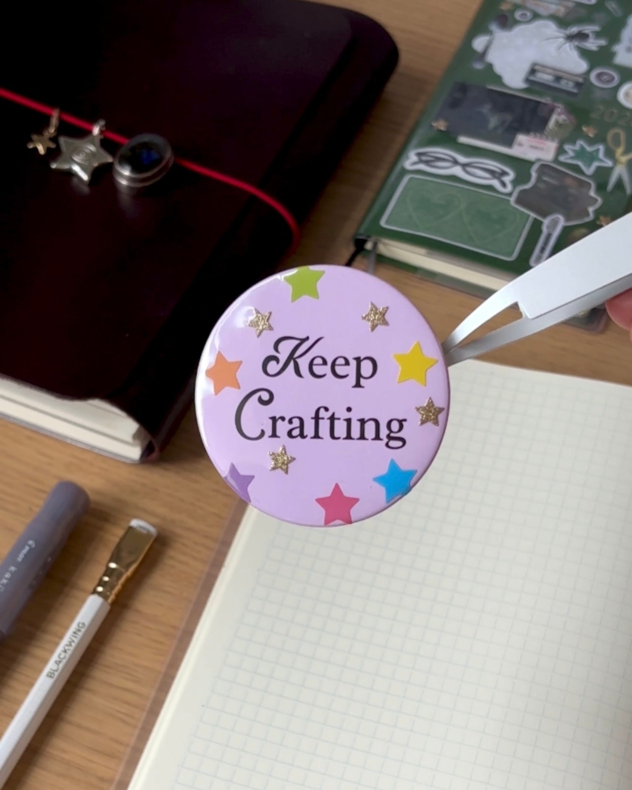 Keep Crafting pin badge (1 of 1)