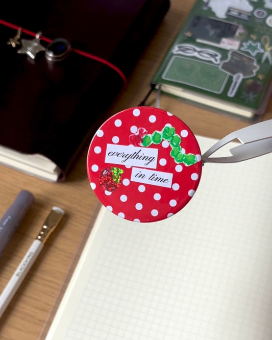 Everything in Time pin badge (1 of 1)