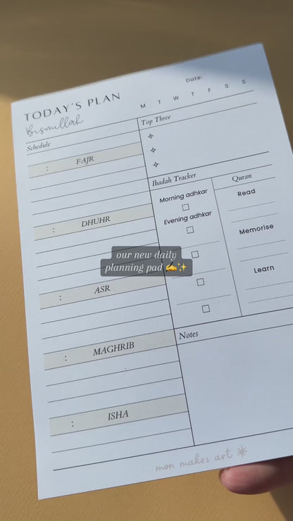 Prioritise Prayer Daily Planning Pad , A5